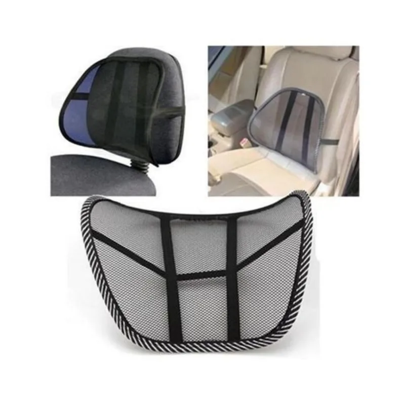 Encosto Lombar Ergonômico Com Massageador Para Carro