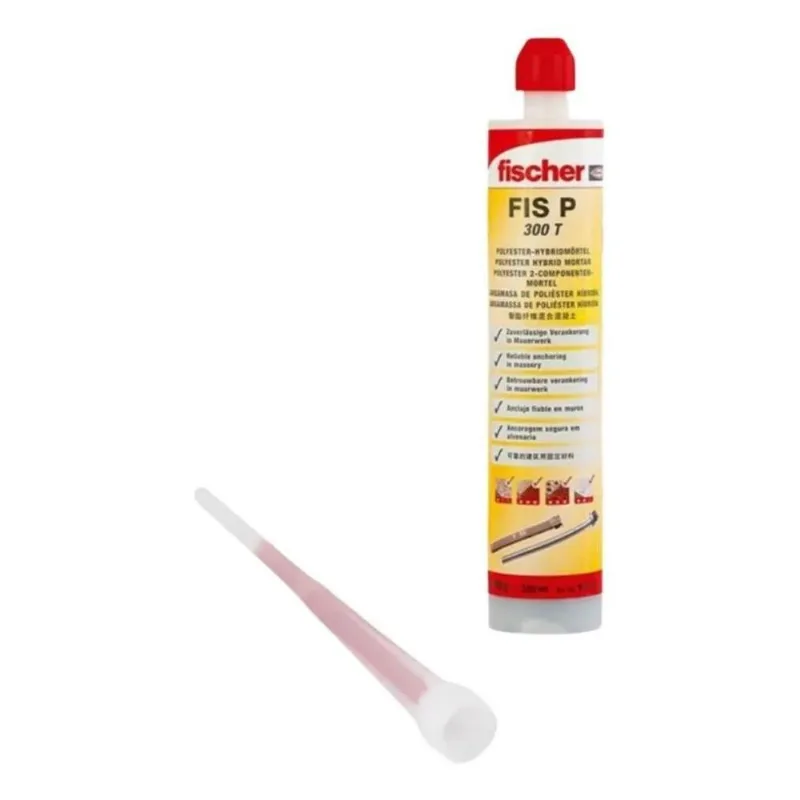 Chumbador Químico Fis P 300t Fischer Silicone Bucha Química