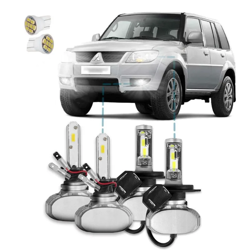 Kit Ultra Led S1 Mitsubishi Tr4 2010/2020 12000Lm 6500K
