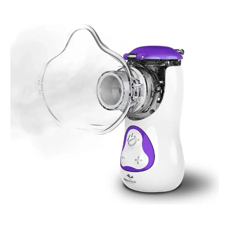 2x Nebulizador Inalador Tecnologia Mesh Rede Vibratória Rela