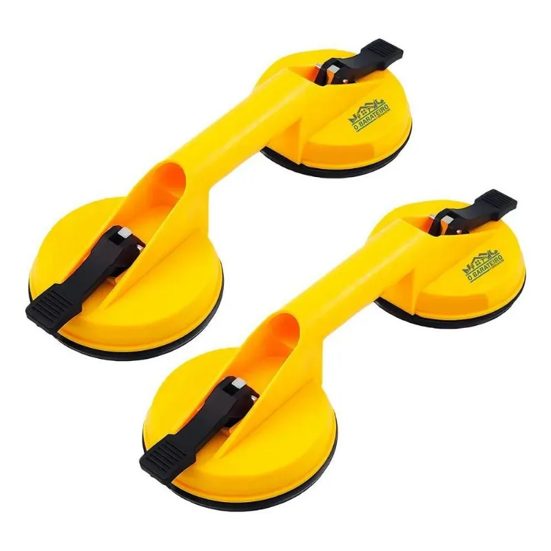 5x Par Duas Ventosa Dupla Aguenta 80kg Cada Para Piso Liso,