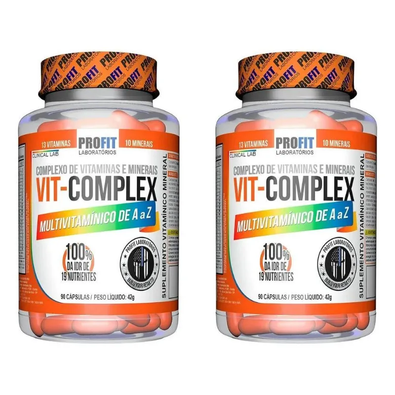 2x Combo Multivitamínico 180 Cápsulas De A-z - Multicomplex