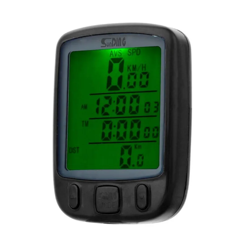 Velocímetro De Bike Digital Luz Noturna à Prova D'Água
