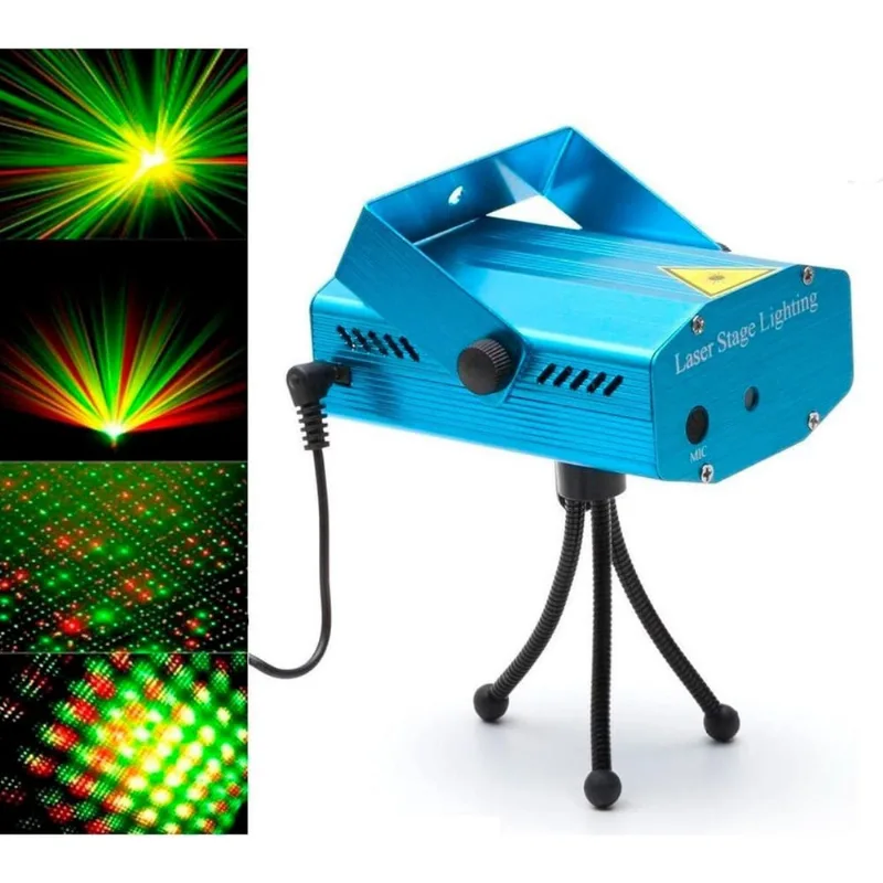 Laser De Balada Giratória Controle Show Festas E Eventos