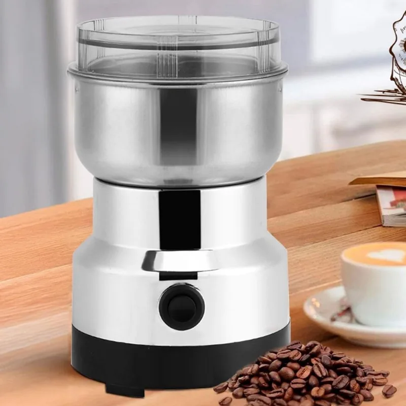 Moedor Grãos Elétrico Bivolt Ideal Moer Café E Sementes 110V