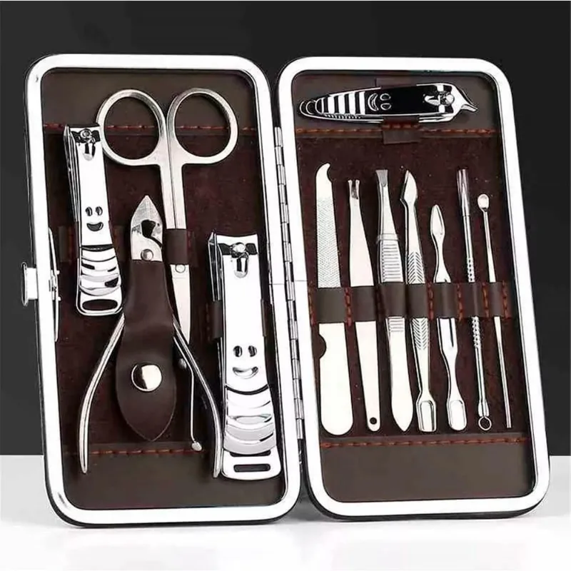 Conjunto Unha 12Em1 Portátil Unhas Perfeitas E Bem Cuidadas