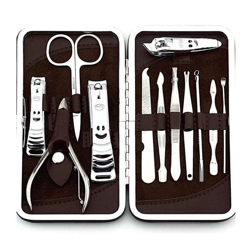 Estojo De Unhas Completo 12 Peças Unhas Cuidadas E Perfeitas