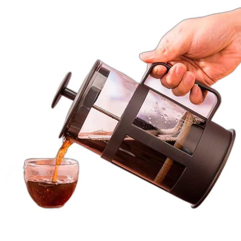 Cafeteira Francesa Prensa Manual Vidro 350Ml Qualidade - Não Disponível - Utilidades Domesticas