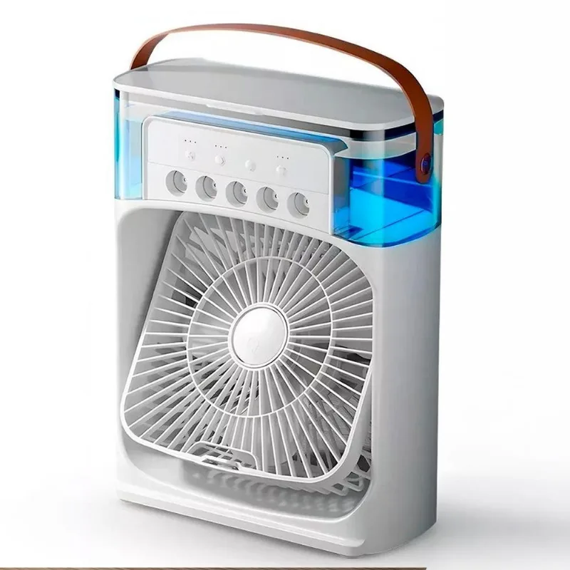 Mini Ventilador Usb Com Reservatório Para Umidificar O Ar