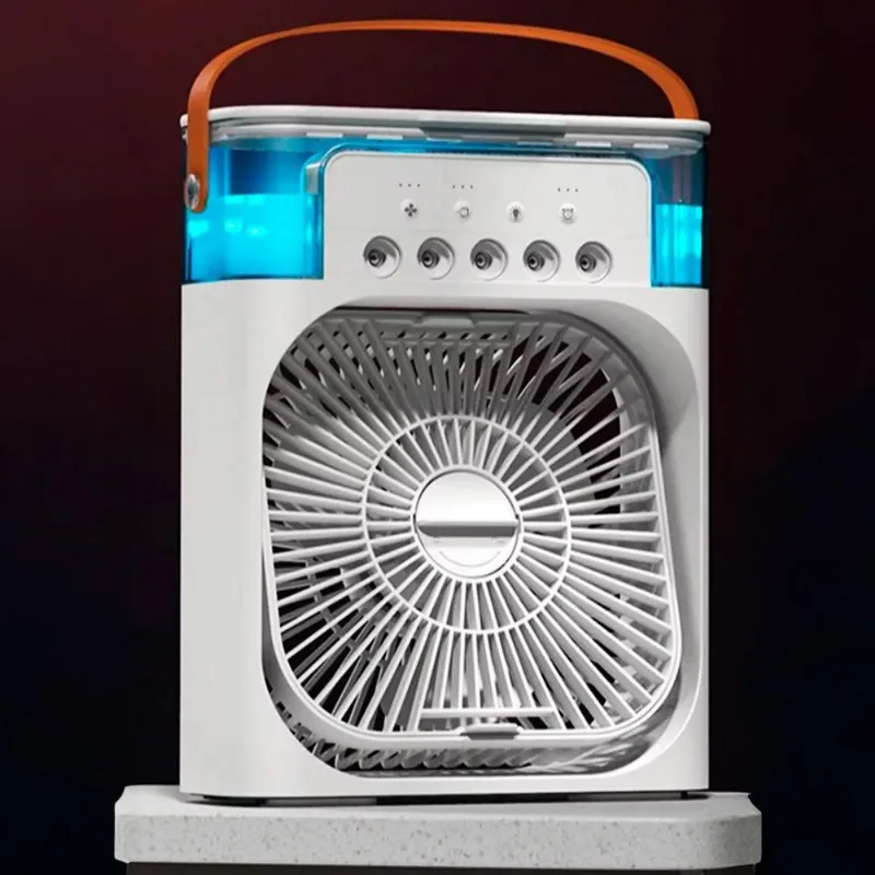 Mini Ventilador Portátil Usb Silencioso Para Umidificar O Ar