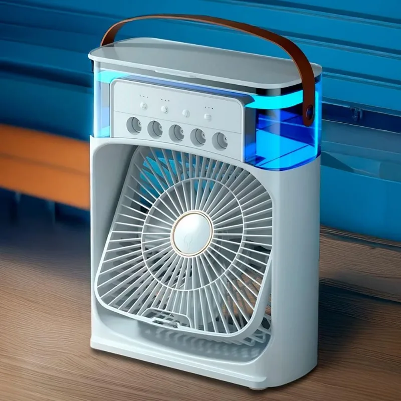 Mini Ventilador Portátil Usb Silencioso Para Umidificar O Ar