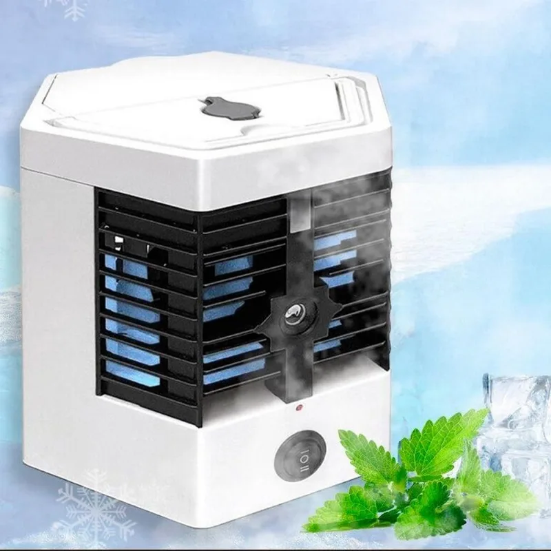 Mini Ventilador Portátil Usb Para Quartos E Escritórios