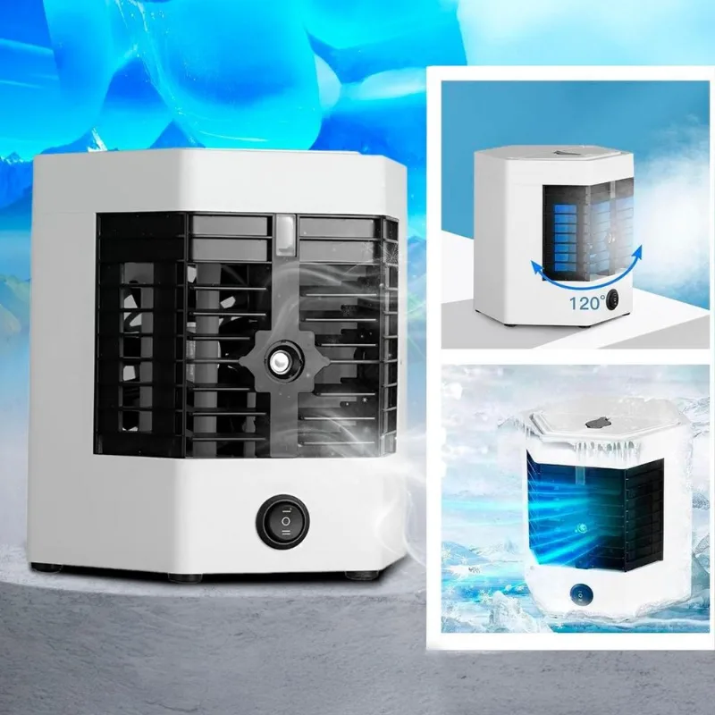 Mini Ventilador Portátil Usb Para Quartos E Escritórios
