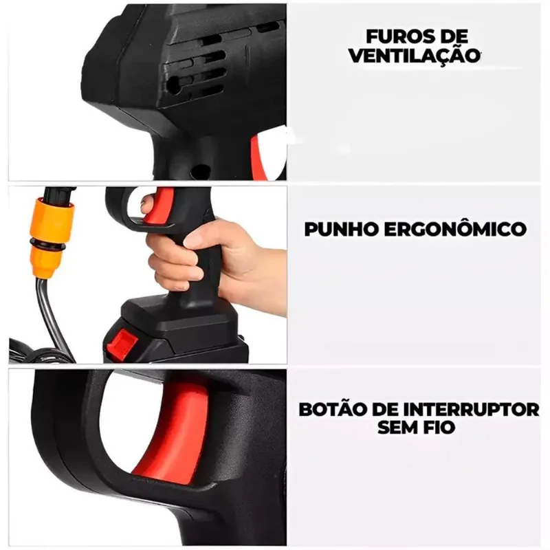 Lavadora Potente Ideal Para Carros E Motos