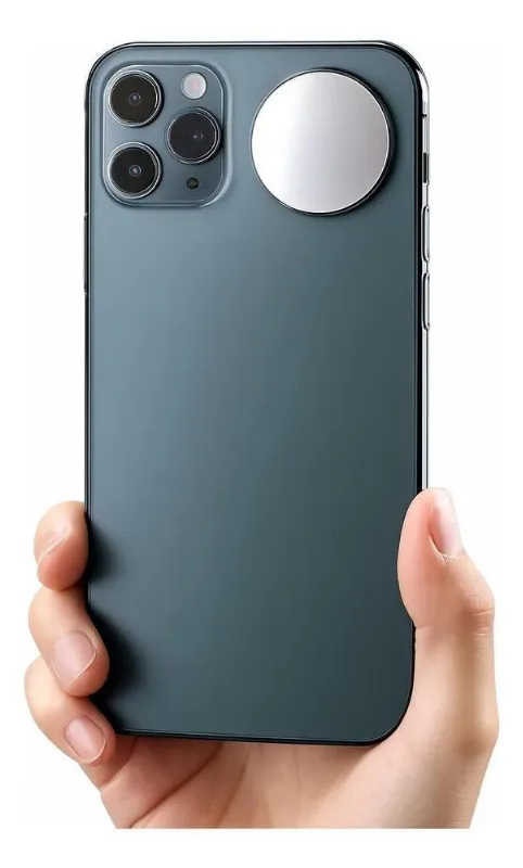 3x Espelho Para Selfie Smartphone Vlog Adesivo Camera Foto