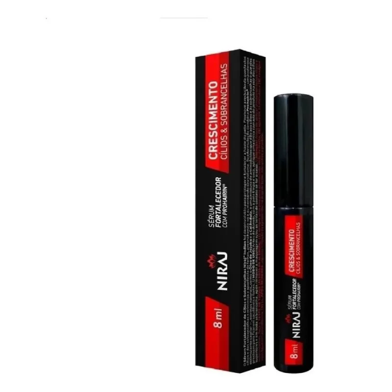Sérum Crescimento Cílios E Sobrancelha Niraj Prohairin 8ml