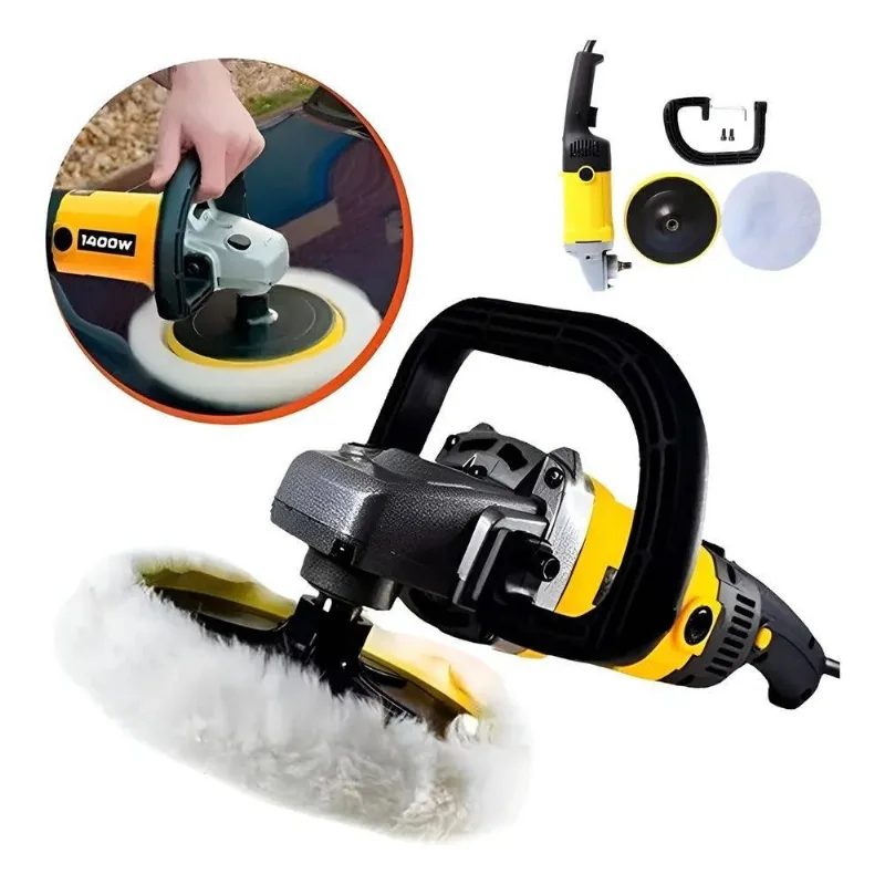 Politriz Angular Automotiva 7pol 1400w Profissional