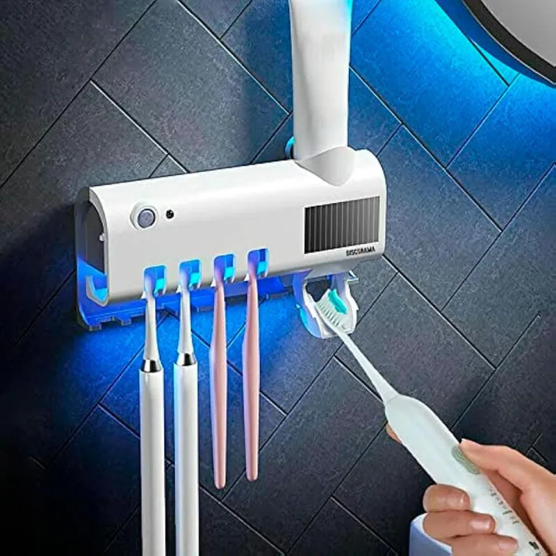 Suporte Escovas E Creme Dental Ideal Esterilização E - Não Informado - Beleza E Saúde