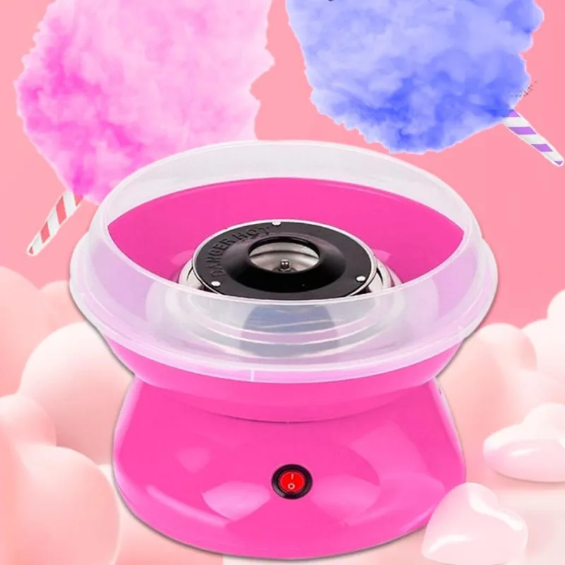 Mini Máquina Algodão Doce Elétrica Ideal Festas E Renda
