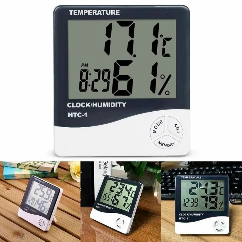Higrômetro Digital Para Controle De Temperatura Externa