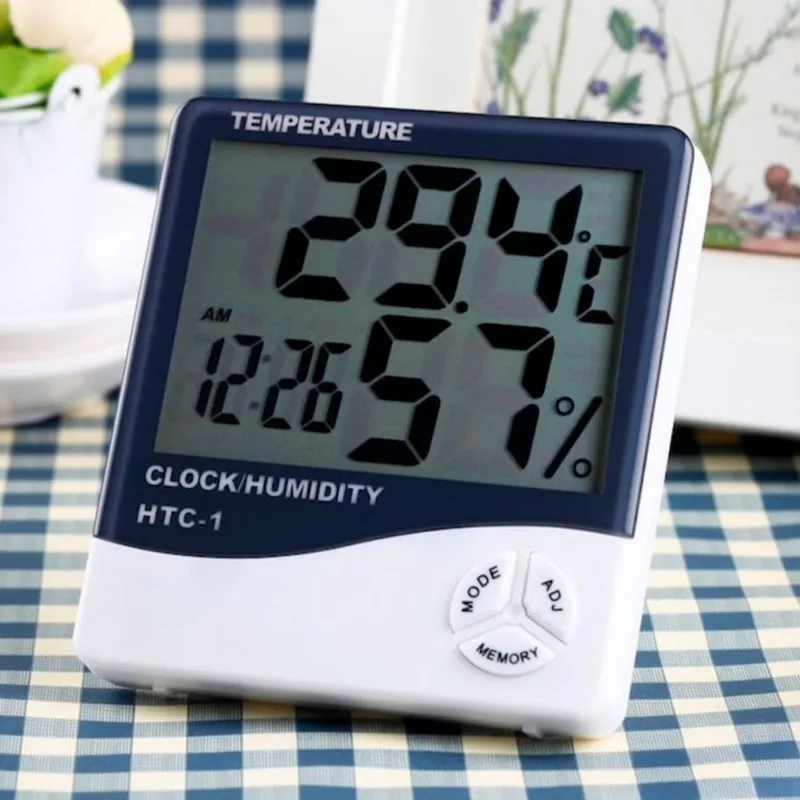 Higrômetro Digital Termômetro Sensor Temperatura E Umidade