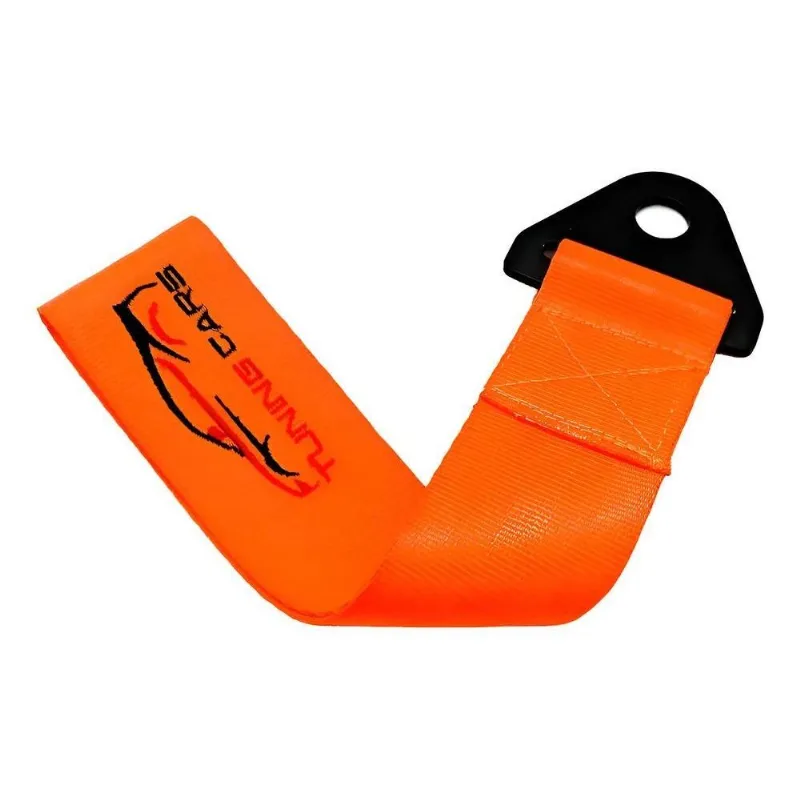 Kit Tow Strap Fita Cinta De Reboque Co Laranja