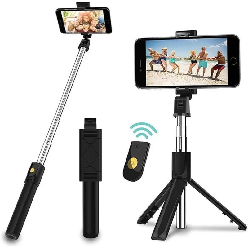 Bastão De Selfie Profissional Para Celulares E Câmeras - HP