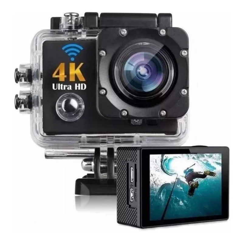 D'água Gocam Ultra-hd Moto Bastão Vídeo Suporte