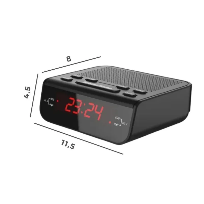 Acorde O Melhor Som: Rádio Relógio Lelog 671 Som Potente E