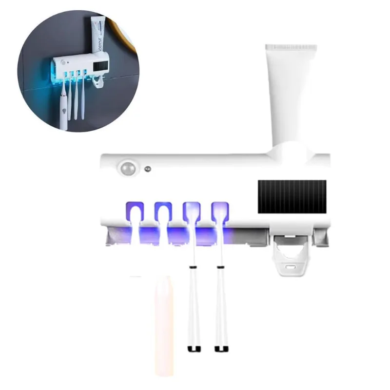 Esterilizador Uv Automático Porta Escovas E Dispensador