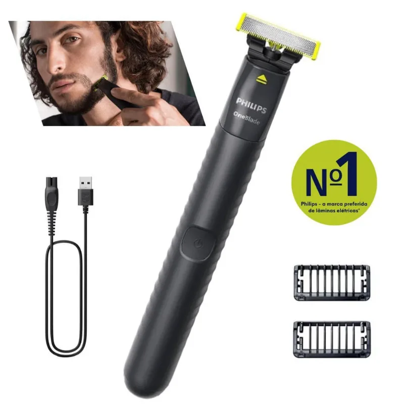 Philips Qp1424 Verde Limão Recarregável à Prova D'Água