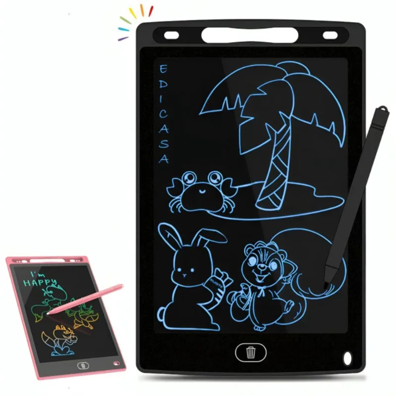 Lousa Digital Infantil Lcd 12 Polegadas, Ideal Crianças