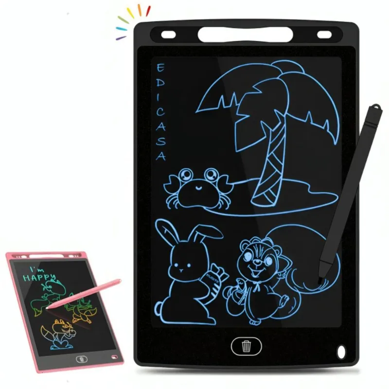 Quadro Mágico Lcd Infantil 12 Polegadas Brincar E Aprender