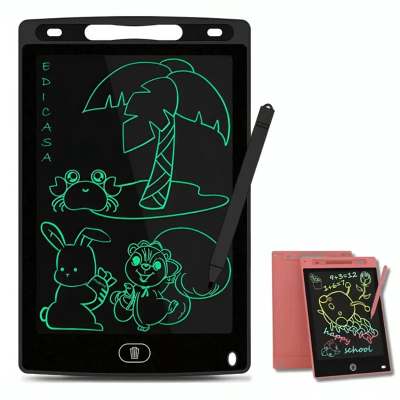 Lousa Infantil Digital Lcd 12 Polegadas Com Caneta Inclusa