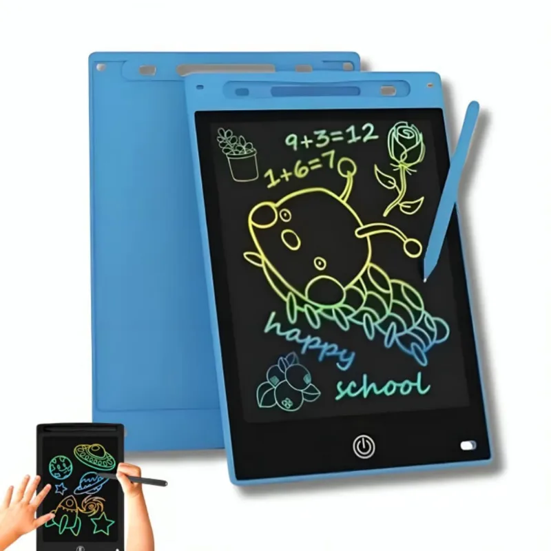 Lousa Interativa 12 Digital Lcd Infantil Com Caneta Colorida