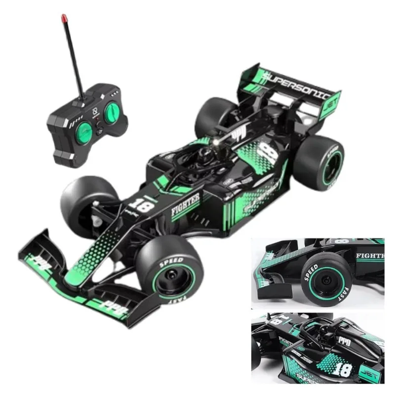 Carrinho De Controle Remoto Formula 1 Simula Fumaça E Água