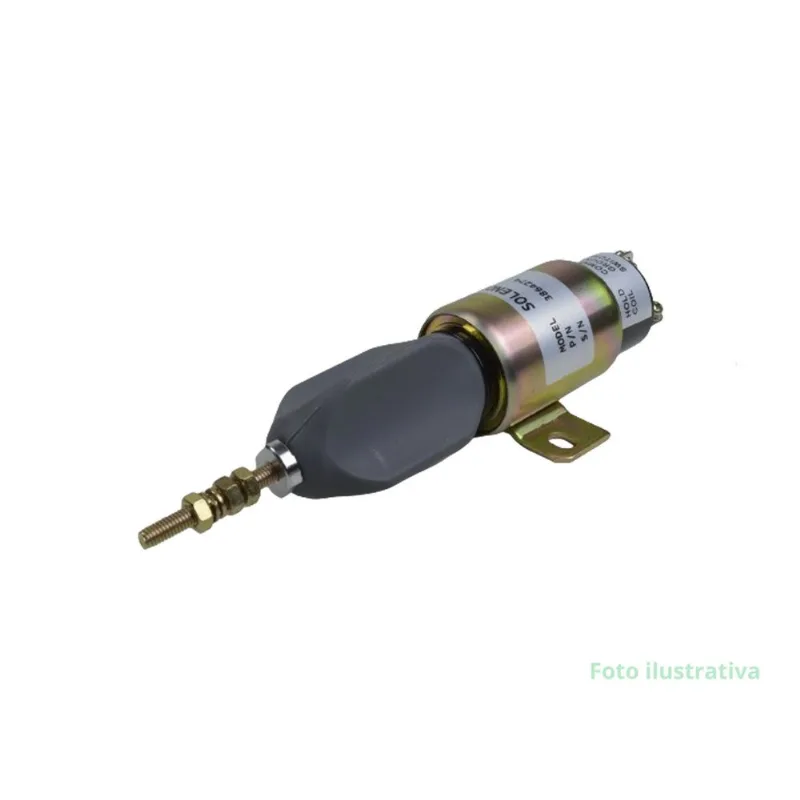 Solenoide 24v De Parada Corte Da Bomba Do Motor Cummins