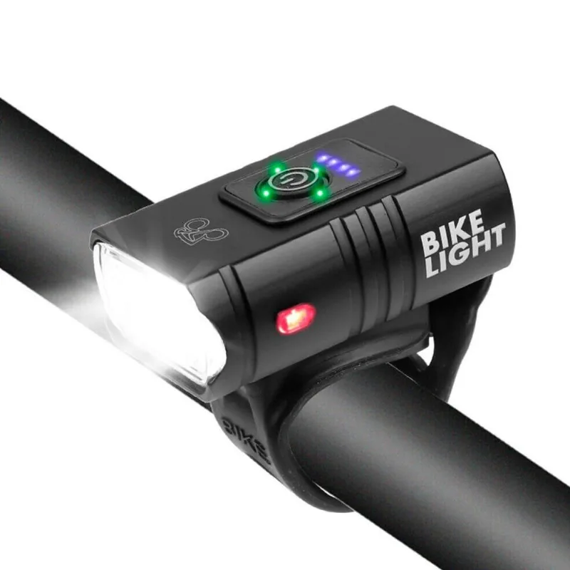 Farol Bike T6 Usb Recarregável Prova D'Água