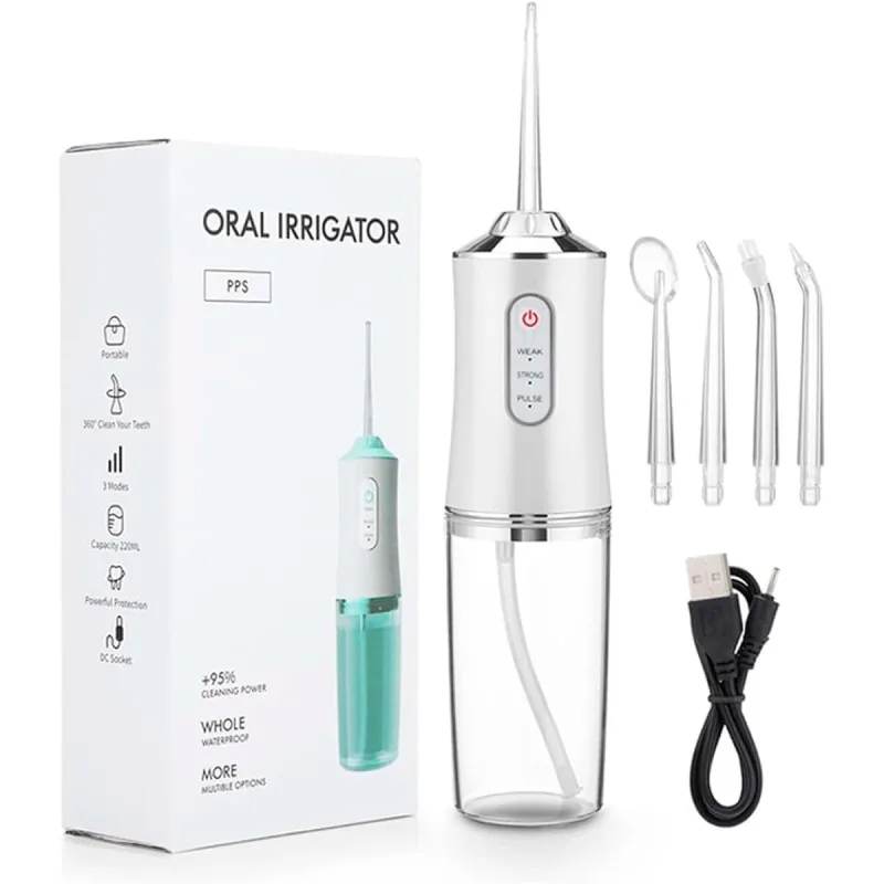 Irrigador Oral Limpeza Profunda Bucal Dentes Lingu - Não Informado - Beleza E Saúde