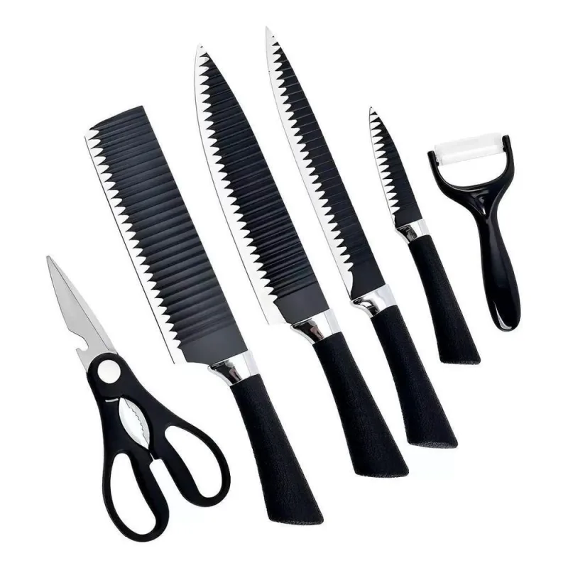 Conjunto De Facas Profissionais 6 Peças - OUTRAS - Utilidades Domesticas