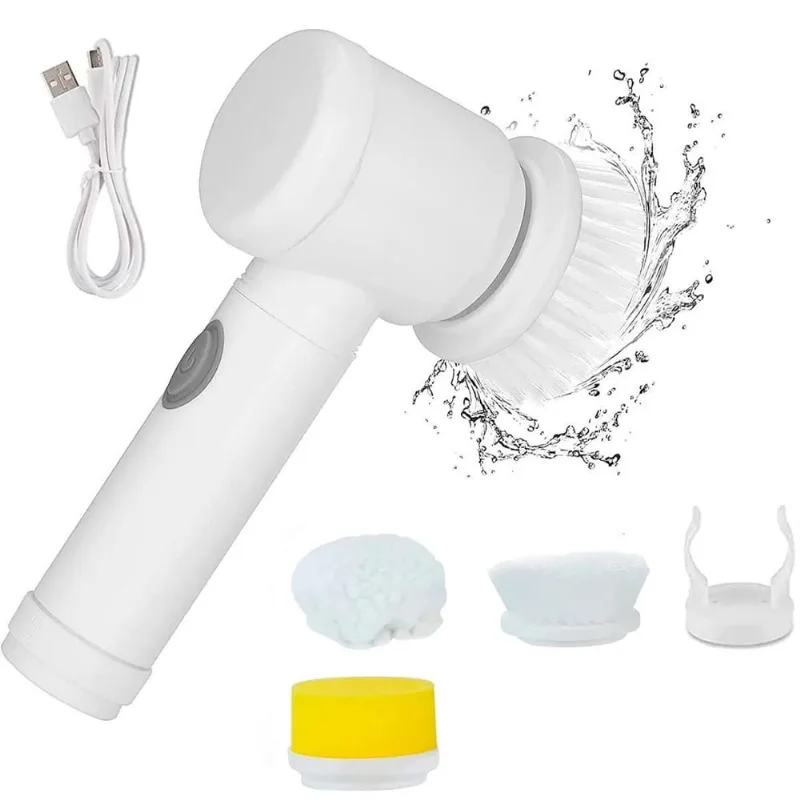Escova Usb Super Azulejo Microfibra 360º Ajustável Limpeza