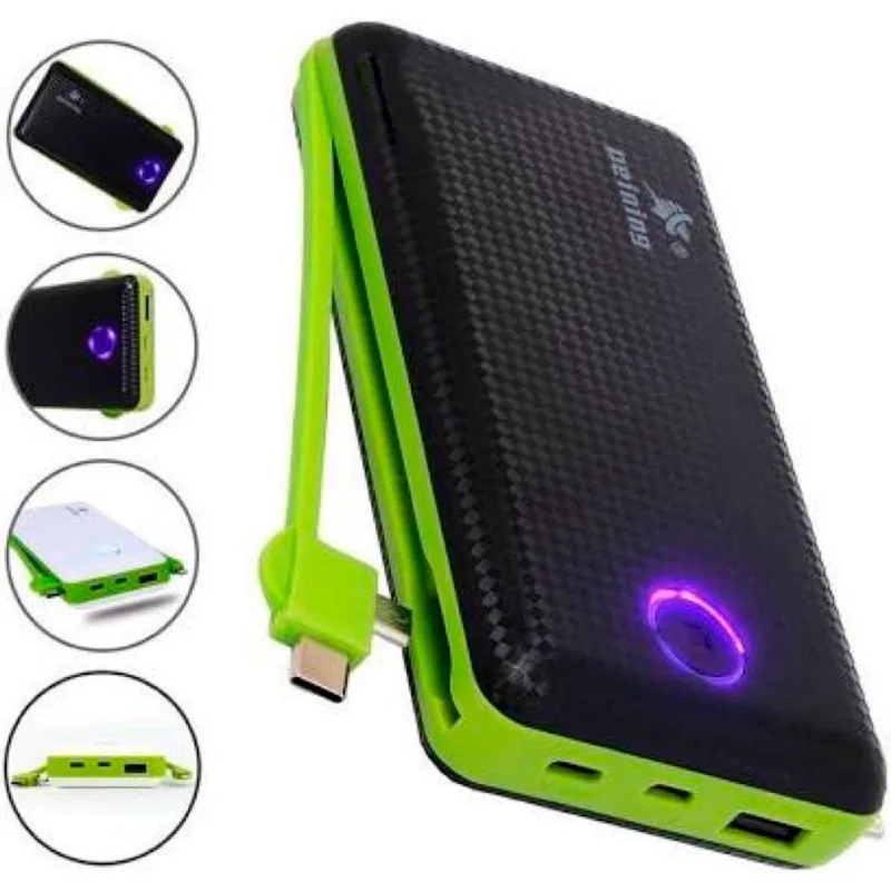 Power Bank 20000mah Portátil E Duradouro Bateria