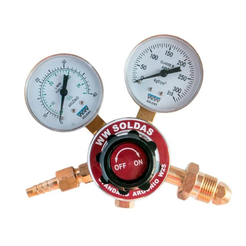 Regulador De Argonio Standard W25 Wwsoldas