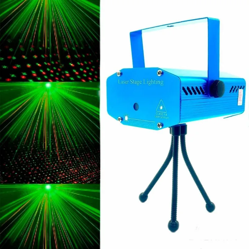 Laser De Balada Mini Rgb Festa Colorida