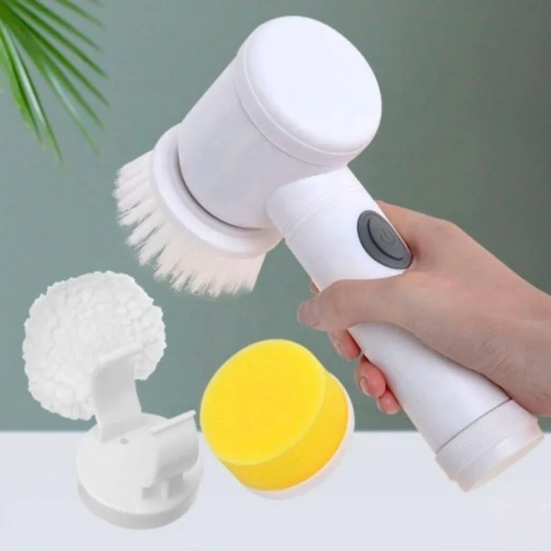 Escova Usb Super Azulejo Microfibra 360º Ajustável Limpeza
