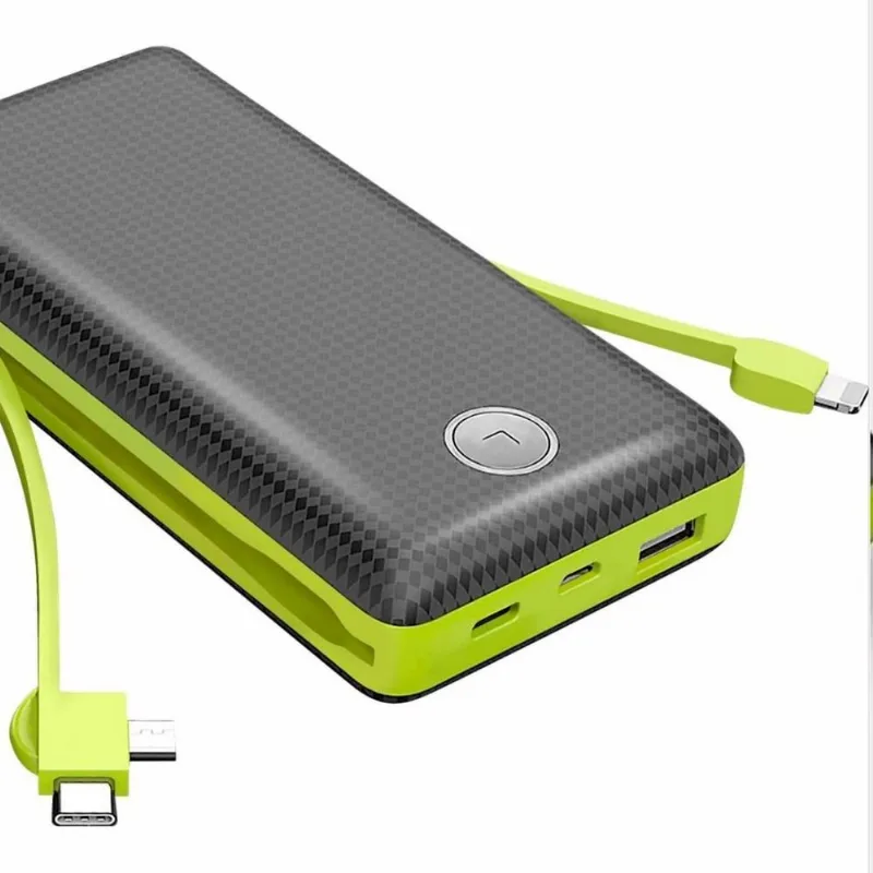 Power Bank 20000mah Carregador Portátil Bateria