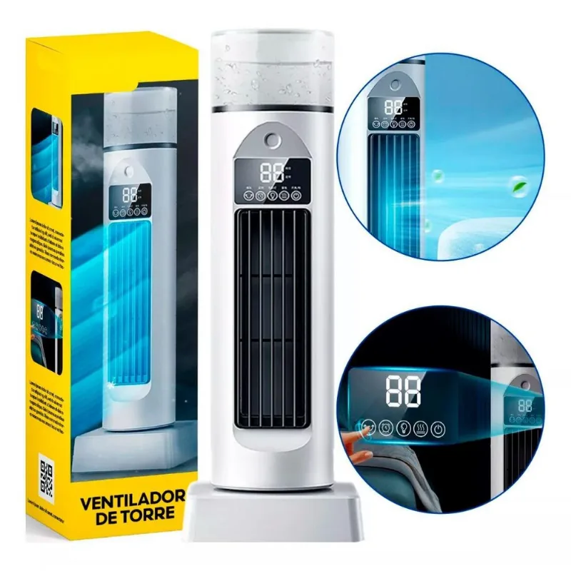 Ventilador Torre Com 6 Velocidades Para Melhor Conforto