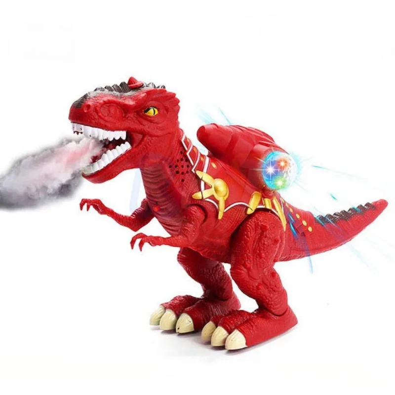 T-Rex Dinossauro Luzes E Som: Brinquedo Grande Que Anda E