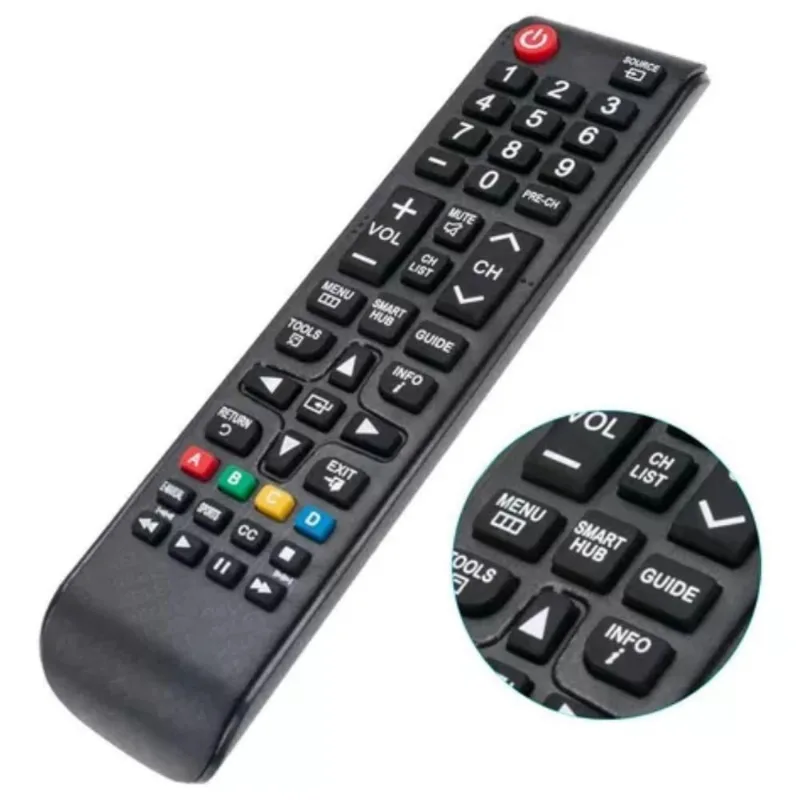 Controle Universal Tv Samsung Menu Rápido Tecla Futebol