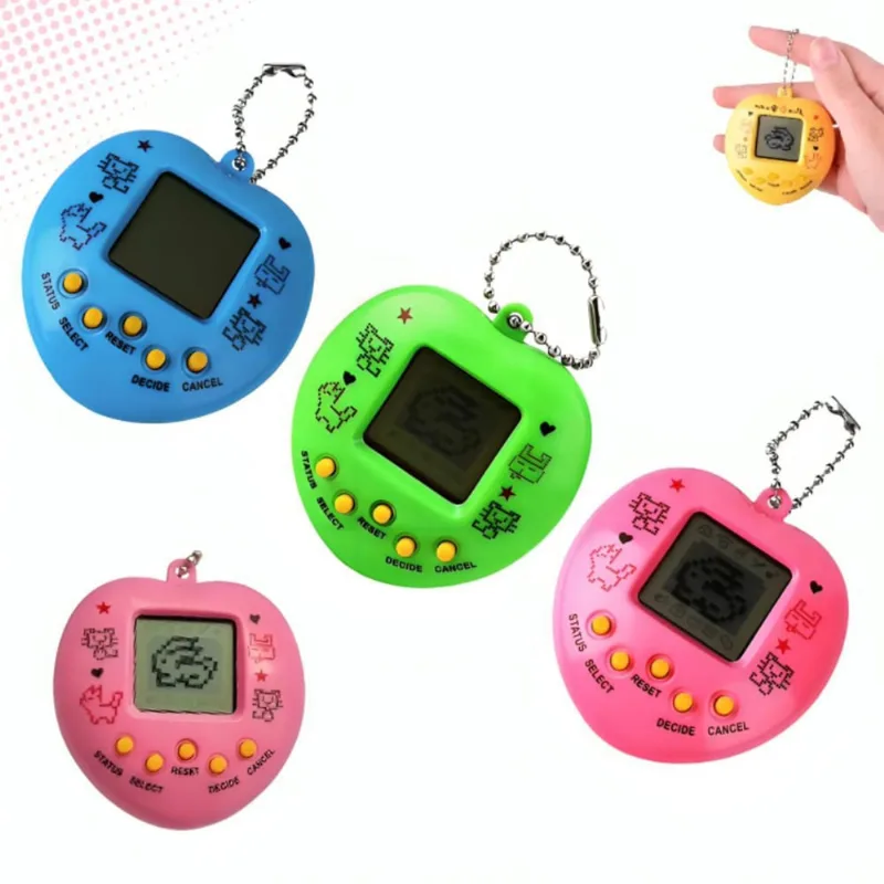 Virtual Tamagotchi Game Vermelho Retrô Brinquedo